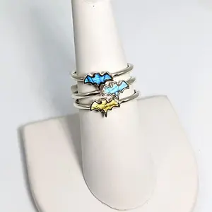 Labradorite Sterling Silver Bat Ring - Pick Size #SK8936