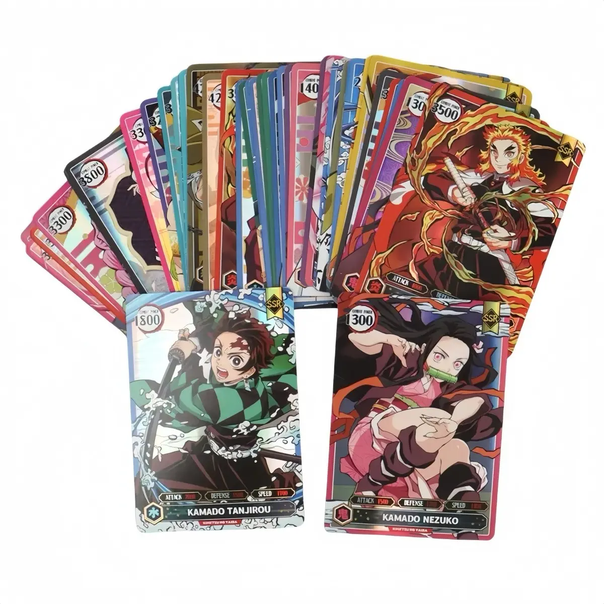 demon slayer rare cards Demon Slayer: Kimetsu No Yaiba - Card Fun main image 1