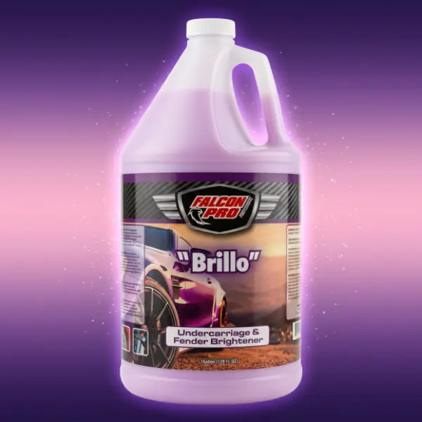 Falcon Pro Brillo Undercarriage & Fender Brightener 1 Gallon Falcon Pro Brillo Undercarriage & Fender Brightener 1 Gallon