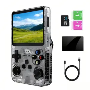 Handheld Portable Compact Game Console with 64GB Storage & 3.5 Inch IPS Screen, 20000 Classic Games, Retro Gaming Machine, Best Christmas Gift, Portable Gaming System