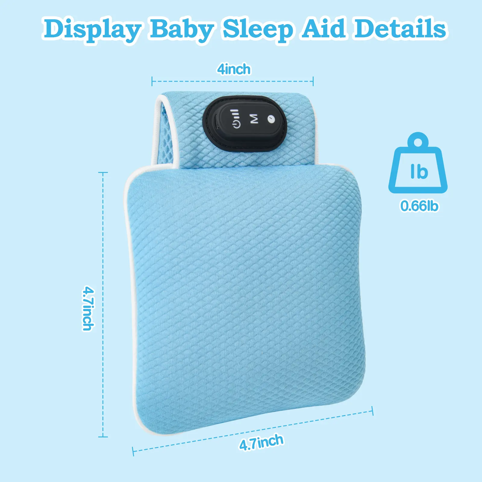 Snovvi Baby Sleep Soother Pad: 3 Vibration Modes, USB-C Charging, Portable& Safe for Newborns & Toddlers, Cribs & Bassinets, Ideal for Travel - TikTok Shop Snovvi Baby Sleep Soother Pad: 3 Vibration Modes, USB-C Charging, Portable& Safe for Newborns & Toddlers, Cribs & Bassinets, Ideal for Travel - TikTok Shop