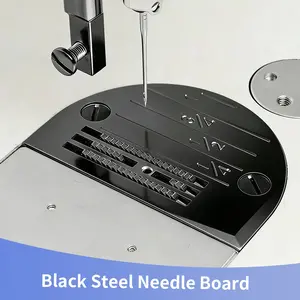 Titanium Steel Needle Plate, Durable and Wear-Resistant, Smooth Sewing Machine Accessory, Universal Sewing Parts