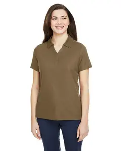 Women's ChromaSoft Performance Polo – Core 365 CE112W | Soft Cotton Feel, Y-Neck, Moisture-Wicking