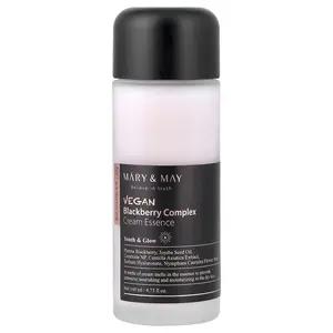 Mary & May Vegan Blackberry Complex Cream Essence, 4.73 fl oz (140 ml)