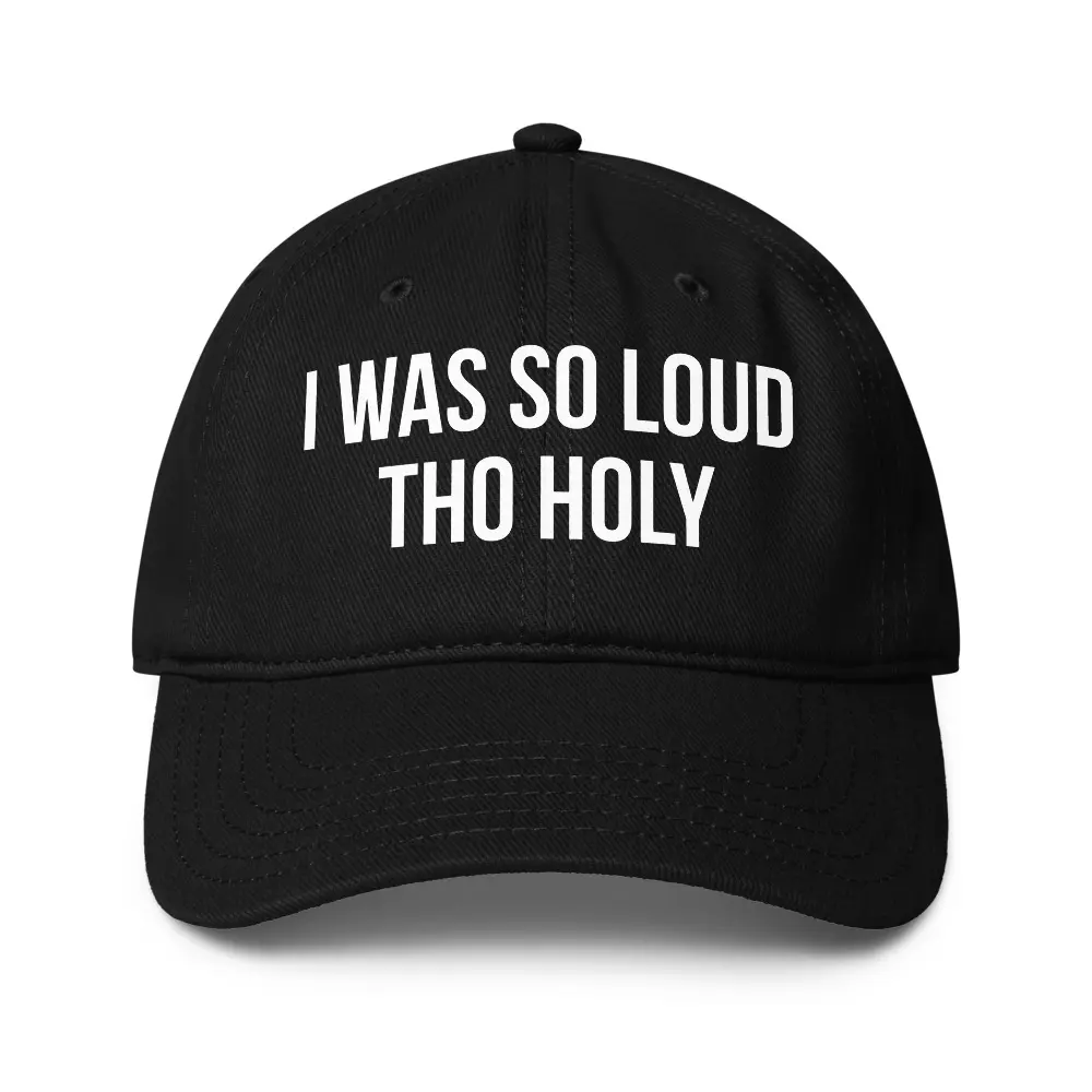 I was so loud tho holy Cookie King Files Baseball Cap Hat