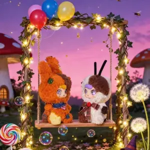 ZAZA BB TOY -patch town series plush