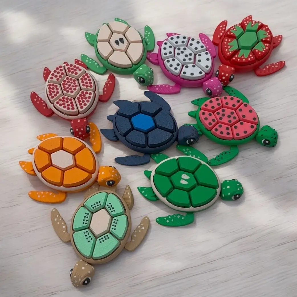 Turtle Clicker - 3D Printed
