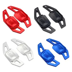 2Pcs Automotive Steering Wheel Shift Paddle Sturdy Aluminum Alloy for VW Tiguan from 2019 C-Trek Golf 8 MK8 Assembly Parts