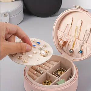 Multi-Compartment Jewelry Storage Box, Space-Saving Jewelry Organizer, Desktop Jewelry Holder, Home Jewelry Organizer for Earrings Necklaces Bracelets, Versatile Organizer
