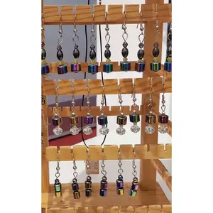 Magnetic Rainbow Hematite Earrings - Assorted