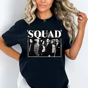 Squad Law And Order Svu Homage Retro 90's Vintage T Shirt, Elliot Stabler And Olivia Benson, Vintage Detectives Movie T Shirt, Trending Shirt, Unisex T-Shirt, Gifts For Men Women, Short Sleeve Tee Shirt