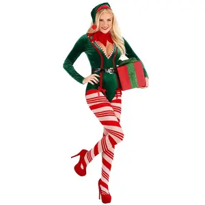 Sexy Santa Elf Costume for Women