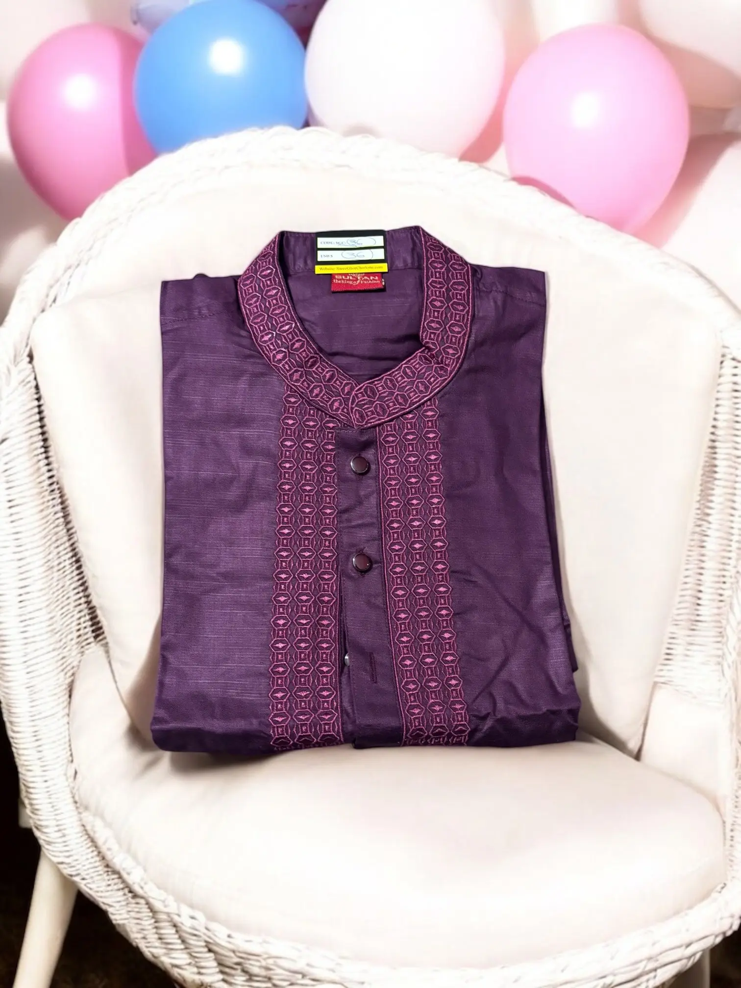 Traditional Men's Soft Cotton Kurta – Ethnic Wear for Men-201