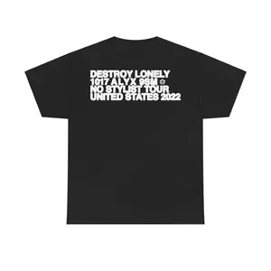 Destroy Lonely No Stylist Tour Merch T-Shirt - All Sizes