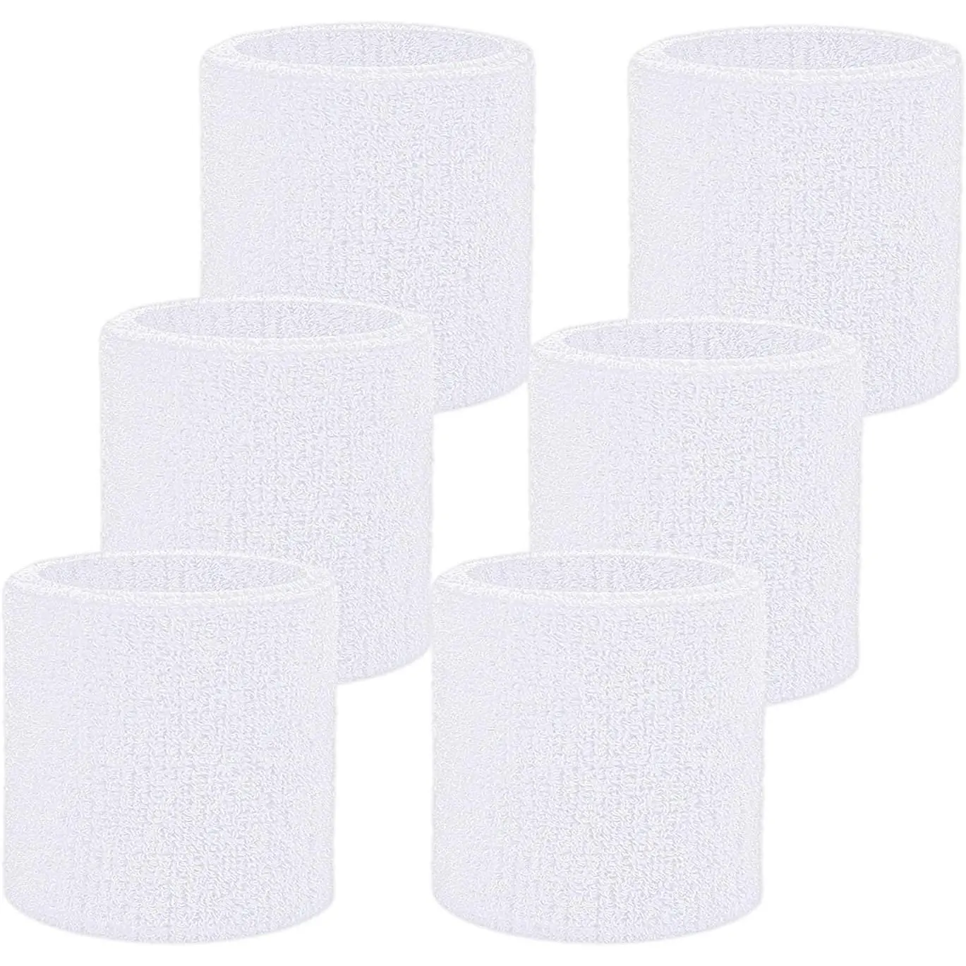 High-Quality Sweat-Absorbing Cotton Unisex Wristbands - Snug-Fit, Breathable, Ideal for Gym Workouts, Baseball, Cycling, Targeted for Adults, Cosplay & Gymnastics Sports Use, High-Quality Sweat-Absorbing Fabric, Running, Secure Hold, Elastic Strap, Sweat-