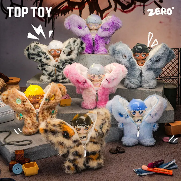 TOPTOY ZERO° Doll Paradise – Rhapsody Series Plush Charm Blind Box