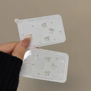 Korean Cute Glitter HD 3D Bow Decal iPhone Lens Film for iPhone 17 17Pro Max Protective Ring for Rear Camera Lens