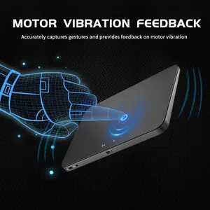 JOMAA Bluetooth Wireless+Wired Trackpad 2.4G Tri-Mode Touchpad Mouse Rechargeable High-Precision Touchpad for IOS Mac Windows