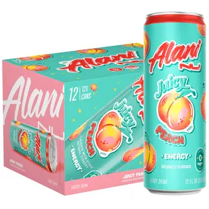 Alani Nu Sugar Free Energy Drink, 12 fl oz, 12 Pack, Cans, 200mg Caffeine