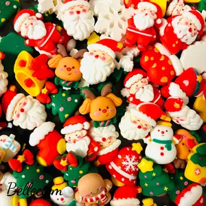 【Decoraciones para Navidad】base plana/para decorar marcos de foto/cajas/vasos...