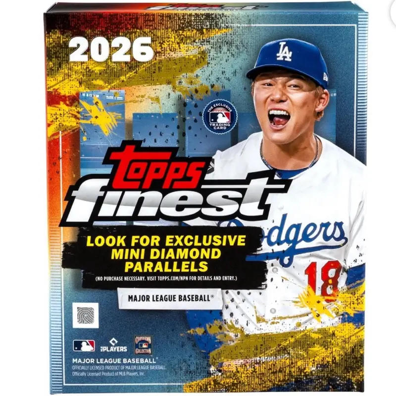 2026 Topps Finest Baseball - Mega Box