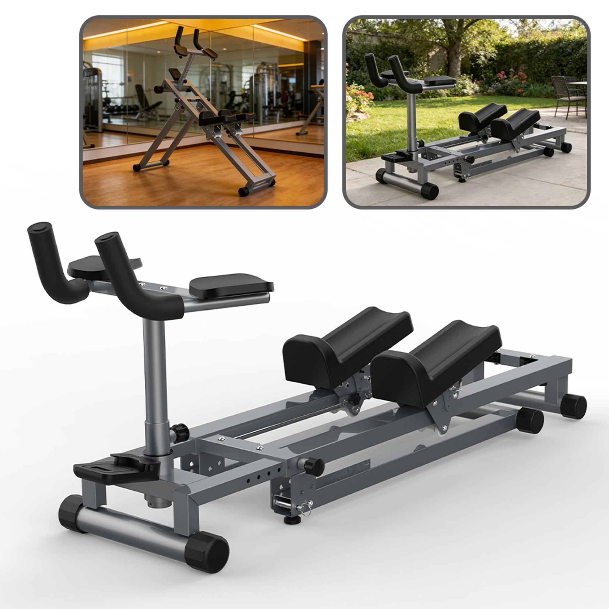 3-in-1 Spinal Twister, Stepper and Waist Shaper: Adjustable Back Stretcher