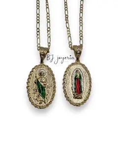 COPPER RELIGIOUS PENDANT WITH CHAIN (0946)