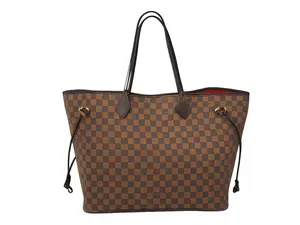 Pre-owned Louis Vuitton Leather Tote Bags CALUXB Neverfull GM