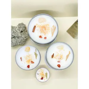 Abundance Crystal Candle