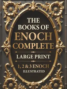The Books of Enoch Complete LARGE PRINT (Illustrated): 1, 2 & 3 Enoch With Authentic Illustrations, Insightful Introductions and Commentary Paperback mens  devotional y obtener bible study bible