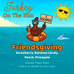 FRIENDSGIVING Loaded Tea or Loaded Water Sugar Free Gluten Free
