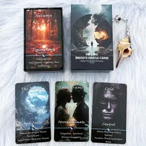 Yinyang Oracle Cards, Energy Connection Oracle Deck (68 Cards), Beginner Spiritual Guidance Tool, Balance Dual Energy, Emotional Healing, Self-Discovery, Yin And Yang