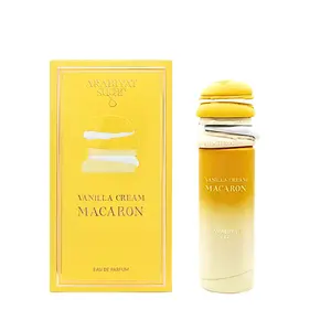Arabiyat Sugar Vanilla Cream Macaron Eau De Parfum 3.4fl.oz - Rich Sweet Banana & Chantilly Cream Fragrance