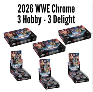 Break #5043: 6 Box WWE Chrome Pick your Letter Wrestlers Break