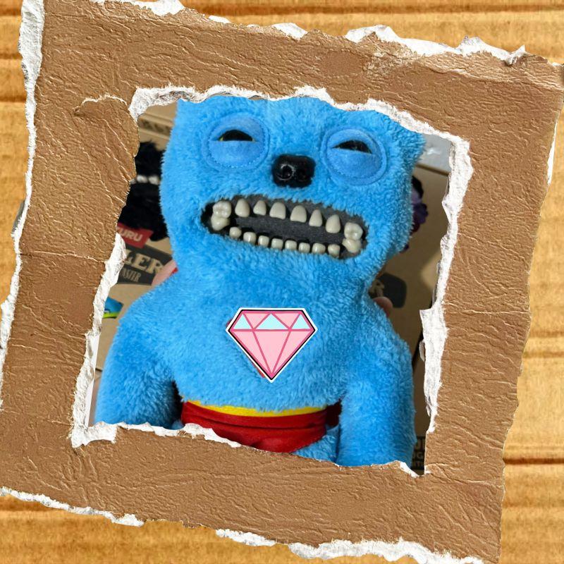 Fuggler Funny Ugly Monster Plush Toy - Soft Cuddly Collectible Item for Classic Character Fans