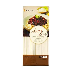 NONGHYUP Korean Jjajangmyeon Noodles 900g - Authentic Black Bean Sauce Pasta, Instant Korean Ramen for Quick & Delicious Meals