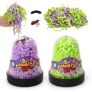 Stretchy Worm Fidget Toys, 2 Pack Squishy Fidget Toy for Teens & Adults, Super Stretchy Stress Relief Sensory Toys, Christmas Stocking Stuffers, Classroom Prize Box, Goodie Bag Fillers