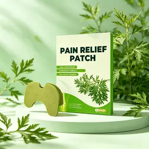 Herbal Knee Patch 10 Pcs – Wormwood Formula – Supports Muscle & Joint Comfort – Warm Therapy Patch for Knee, Back, Neck & Shoulder – Easy to Use & Remove