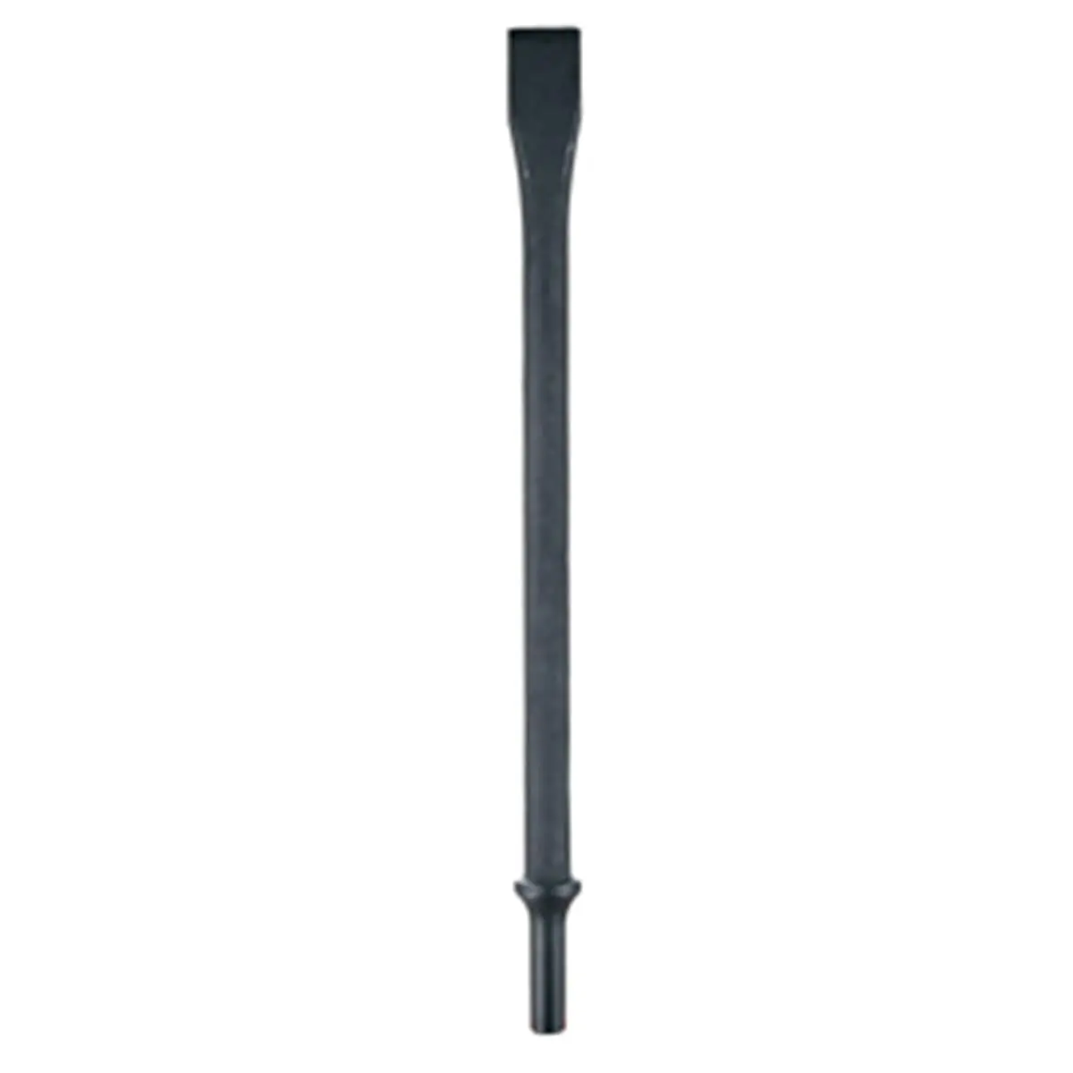 212 MAIN Grey Pneumatic CH104 0.75in Flat Metal Chisel - 11in Long, 0.401in Shank, Durable Black Oxide Coating, Rust Prevention Heat-Treated Alloy Steel Hand Tools for Impact Tools, Outdoor Cycling