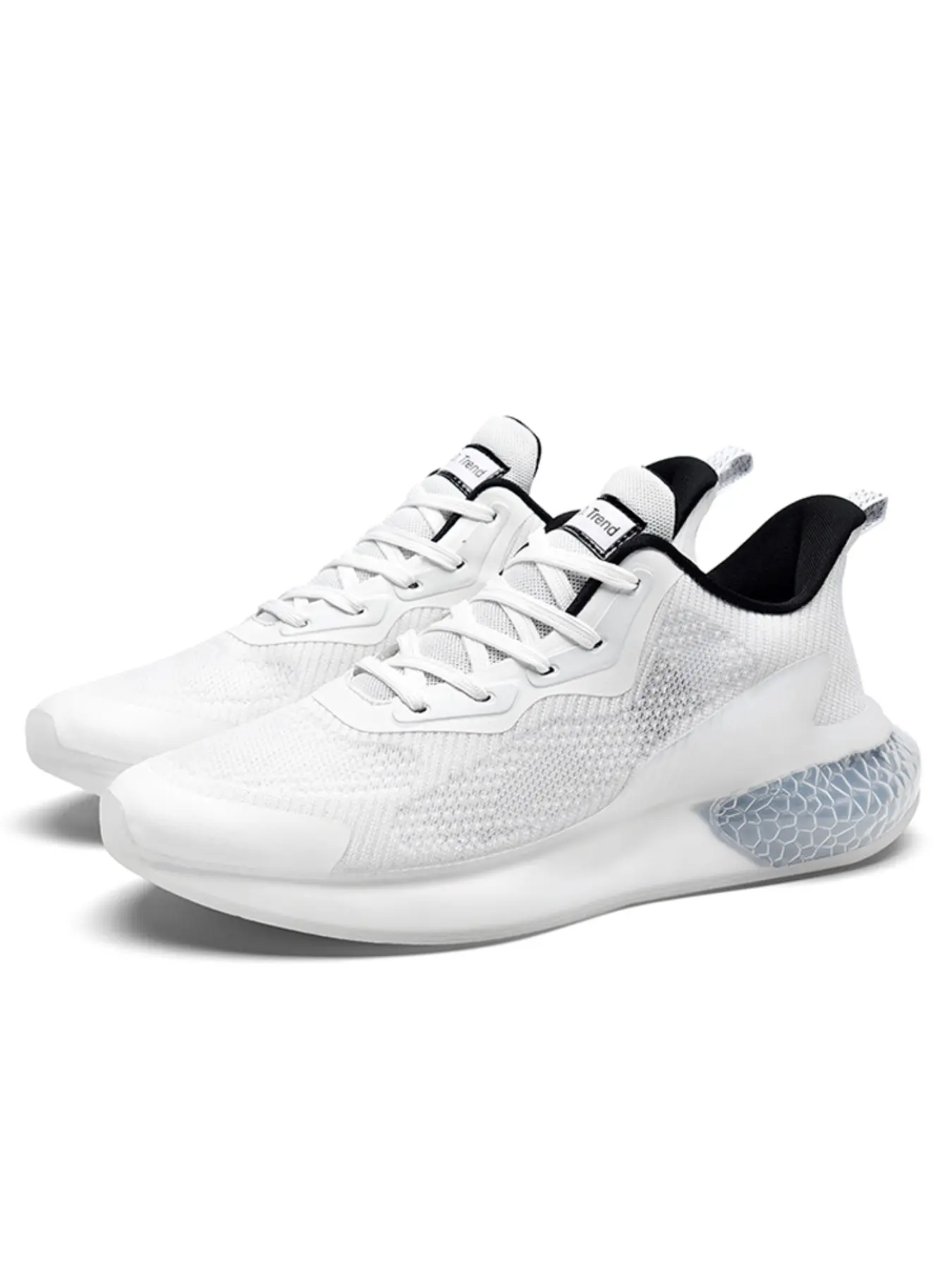 Men's Outdoor Running Shoes, Comfortable Fashion Sports Shoes, Breathable Mesh, Lightweight Cushioned Sole, Ideal for Hiking and Gym
