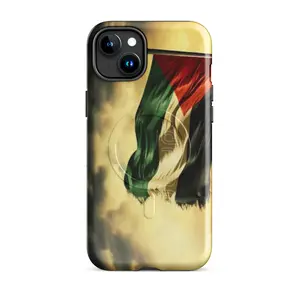 Palestinian Flag MagSafe tough case for iPhone