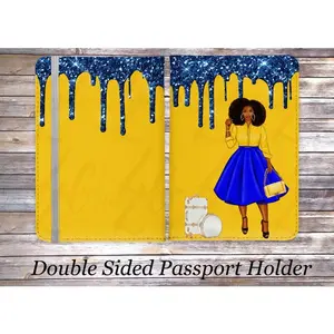 Sigma Gamma Rho Inspired Passport Holder & Luggage Tag Set