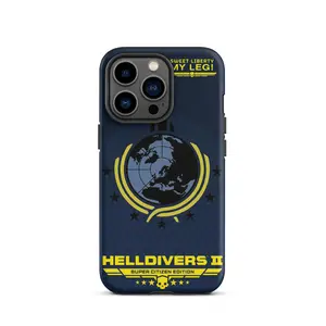 Helldivers 2 - Super Earth Flag - iPhone Case - iPhone 11-17 Max Pro