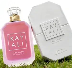 Vanilla Candy Rock Sugar 42 by Kayali | Luxe Bubble Gum & Vanilla Cream Scent for All  3.4 oz/100 ml