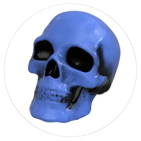 Blue Skull