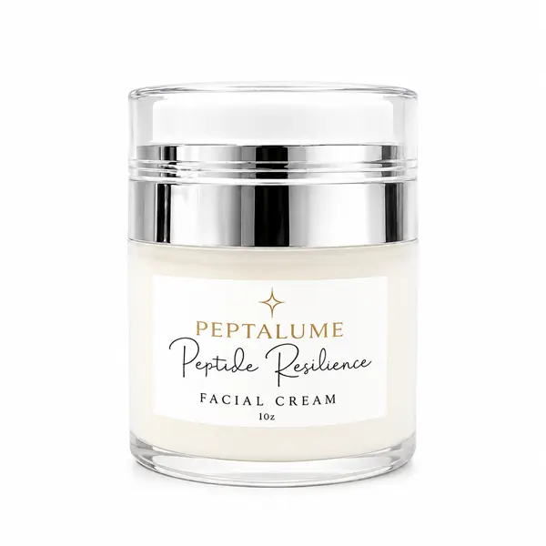 Peptalume Peptide Resilience Facial Cream - Peptide + Ceramide Moisturizer with Squalane, Niacinamide, Ectoin, Hyaluronic Acid for Barrier Support, Hydration, Daily Use, Moisture