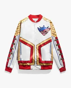 Cody Rhodes White Satin Entrance Jacket, WWE Limited Edition Bomber, Retro Wrestling Streetwear, Exclusive Fan Gift
