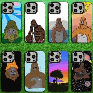 Sassy The Sasquatch Phone Case Compatible with for iPhone 17, 16, 15, 14, 13, 12, 11, X & Samsung Galaxy
