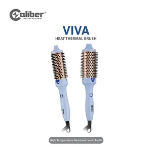 Caliber Viva Heat Thermal Brush - 2 Sizes for Personal Care Durable Handle Comfort Smooth Daily wavy thermal brush Lightweight