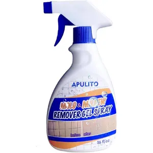 Household Bathroom Shower Cleaner, Black Stain Solution for Wall Tile Grount Sink Kitchen - 16 Fl oz